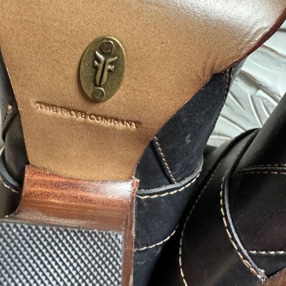 Frye brown leather Andrea mid calf boots size 10 - Picture 10 of 10